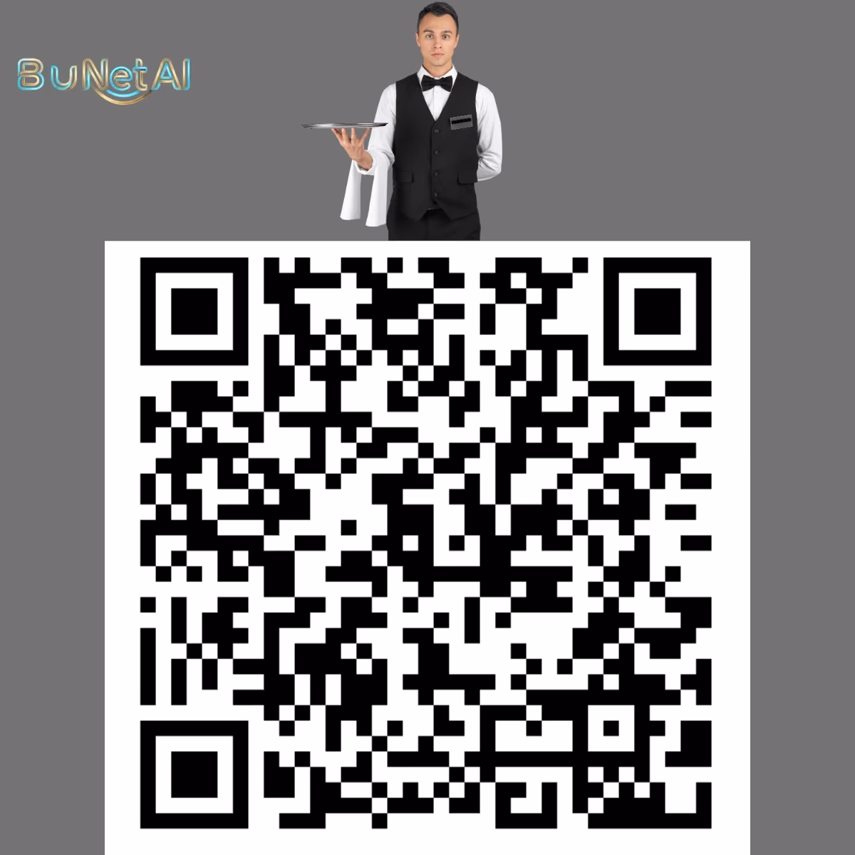 AI Garson QR kodu